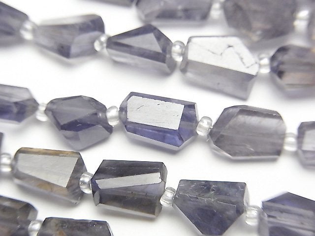 Iolite, Nugget Gemstone Beads