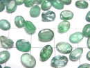 [Video]Zambia High Quality Emerald AAA- Loose stone Oval Faceted 7x5mm 1pc