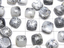 [Video] Dendrite Opal Square Cabochon 8x8mm 5pcs