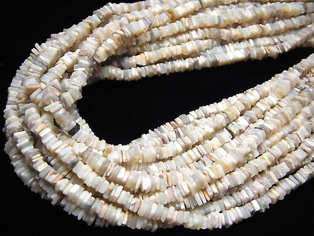 [Video] Australia Precious Opal AA Square Rondelle (Disc) 1strand beads (aprx.16inch/39cm)