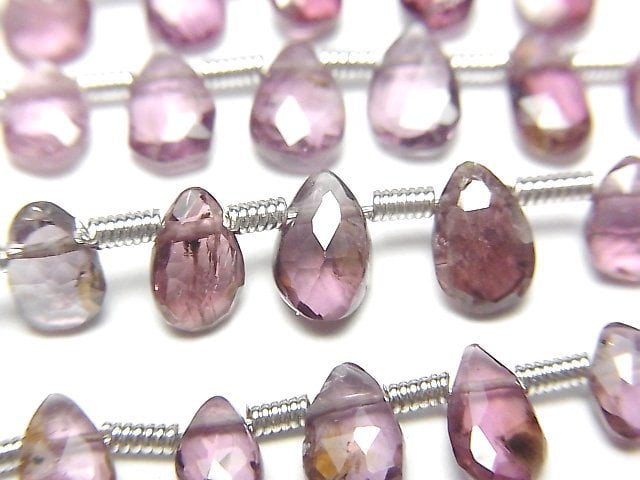 Faceted Briolette, Pear Shape, Spinel Gemstone Beads