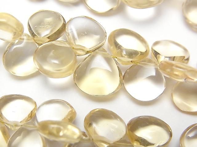 [Video]High Quality Citrine AAA- Chestnut (Smooth) half or 1strand beads (aprx.7inch/18cm)