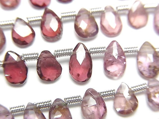 Faceted Briolette, Pear Shape, Spinel Gemstone Beads