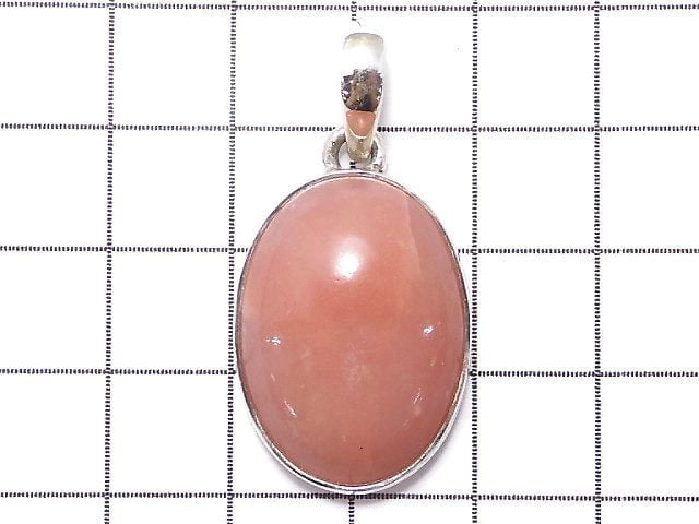 [Video][One of a kind] Pink Opal AAA- Pendant Silver925 NO.8