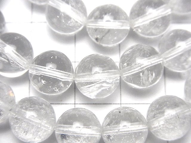 Pakistan Himalayan Quartz Round 10mm Bracelet