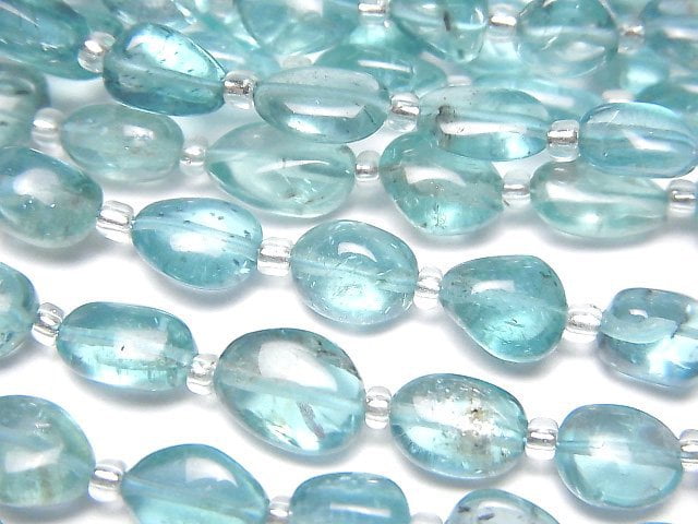 Apatite, Nugget Gemstone Beads