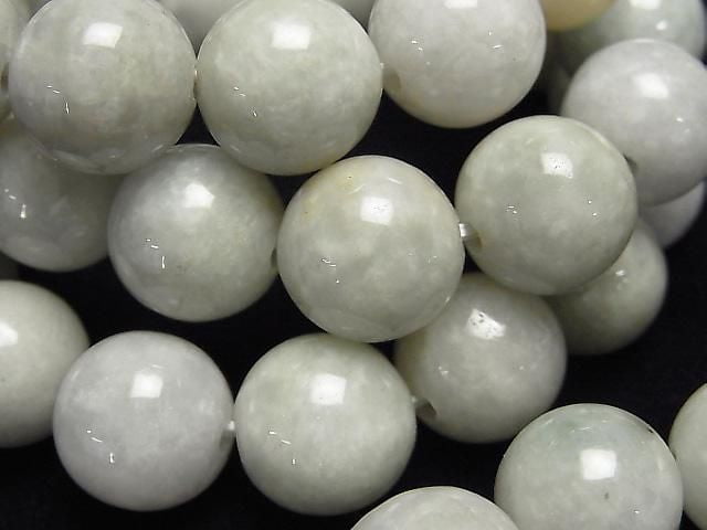 [Video] Burmese Jadeite AA Mix Color Round 14mm Bracelet