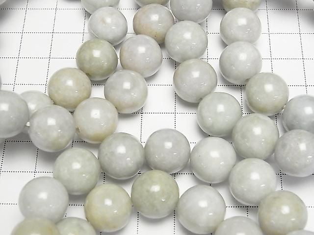 [Video] Burmese Jadeite AA Mix Color Round 14mm Bracelet