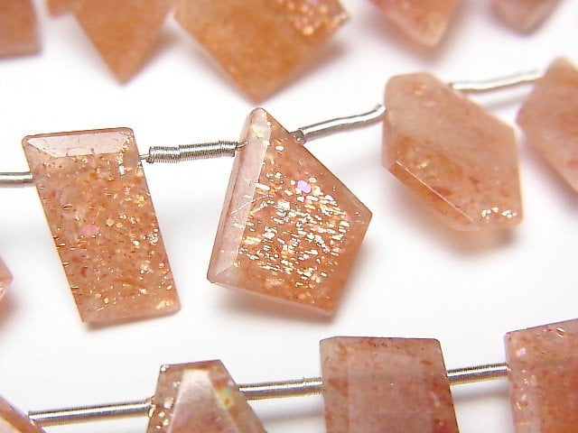 Other Shape, Sunstone Gemstone Beads