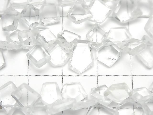 高品質白色拓帕石 AAA 級 - 粗切面半串或 1 串珠子 (約 6 英寸/16 公分)