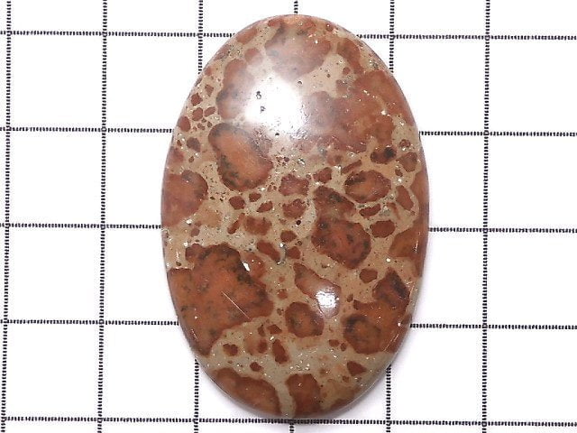 [Video][One of a kind] Asteroid Jasper Cabochon 1pc NO.6