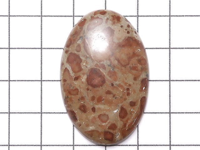 [Video][One of a kind] Asteroid Jasper Cabochon 1pc NO.7