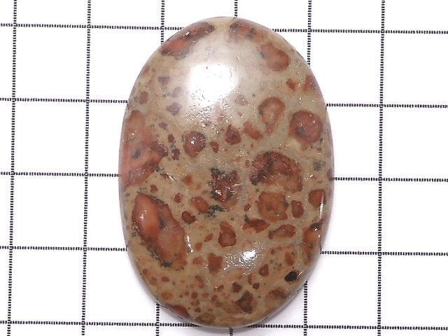 [Video][One of a kind] Asteroid Jasper Cabochon 1pc NO.8