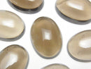 [Video]Smoky Quartz AAA Oval Cabochon 25x18mm 1pc