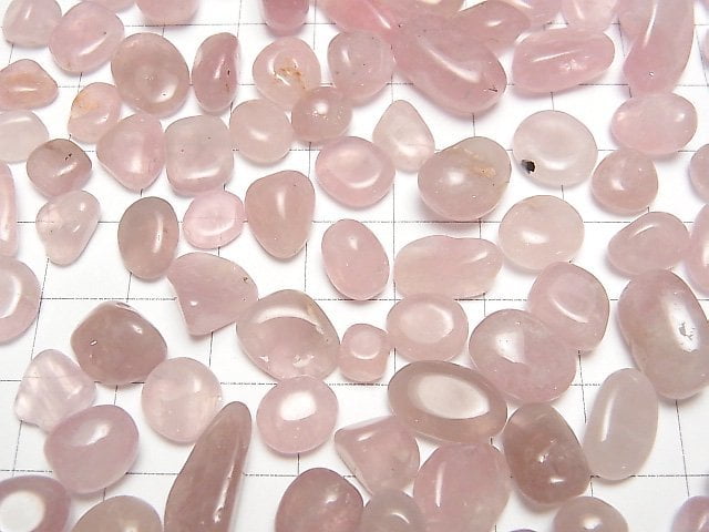 Deep Rose Quartz AA+ Undrilled Chips 100 Grams