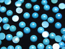 [Video]High Quality Sleeping Beauty Turquoise AAA Round Cabochon 4x4mm 5pcs