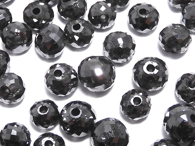 Diamond, Roundel Gemstone Beads