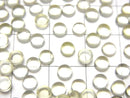 [Video]High Quality Lemon Quartz AAA- Round Cabochon 4x4mm 10pcs