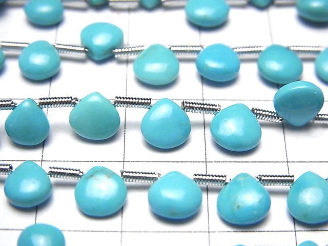 [Video] Kingman Turquoise AAA- Chestnut (Smooth) half or 1 strand beads (aprx.7inch/18cm)