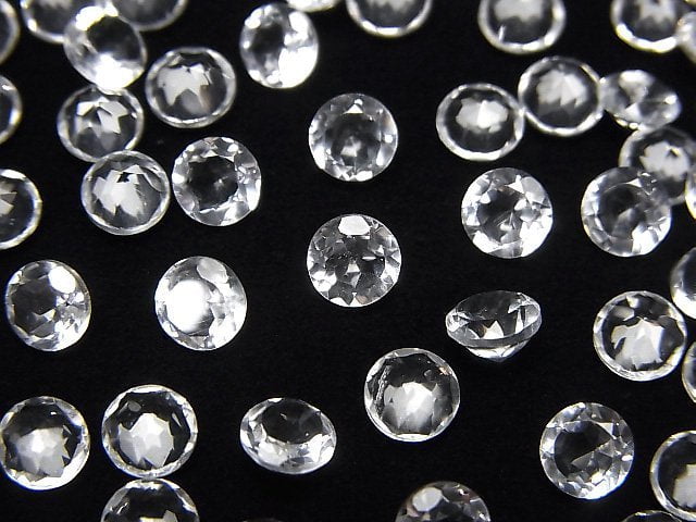 Crystal Quartz, Undrilled (No Hole) Gemstone Beads