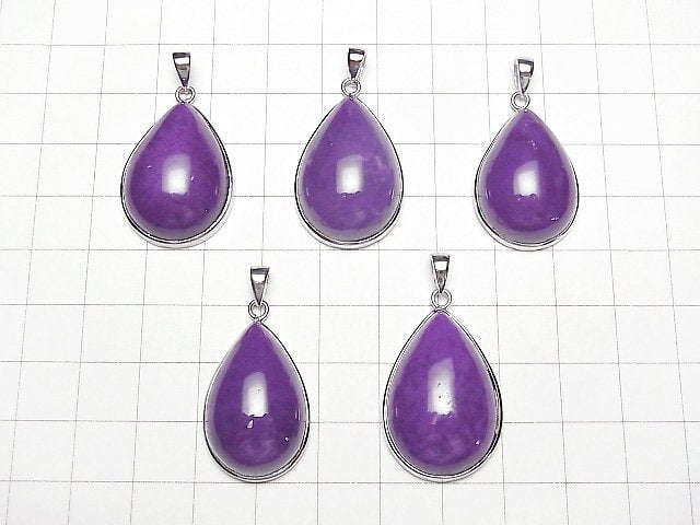 [Video]Phosphosiderite AAA Pear shape Pendant 28x20mm Silver925