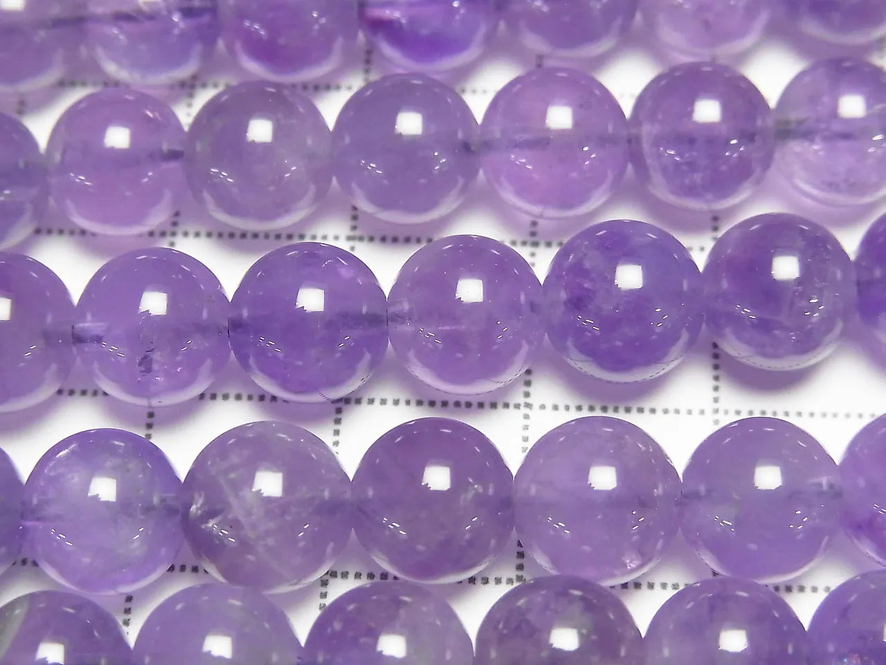 Amethyst AA Round 8mm 1strand beads (approx. 15 inches/36 cm)