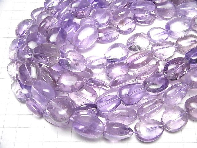 [Video]High Quality Light Color Amethyst AA++ Nugget half or 1strand beads (aprx.15inch/36cm)