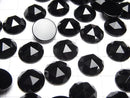 [Video] Onyx Round Rose Cut 12x12mm 5pcs