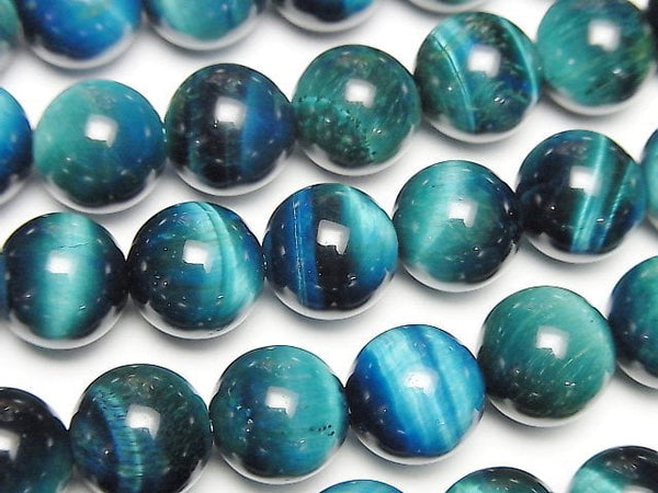 Round, Tiger's Eye Gemstone Beads