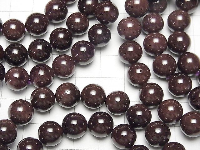 Sterngranat AA++ rund 10mm Armband