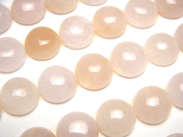 Cabochon, Morganite Gemstone Beads