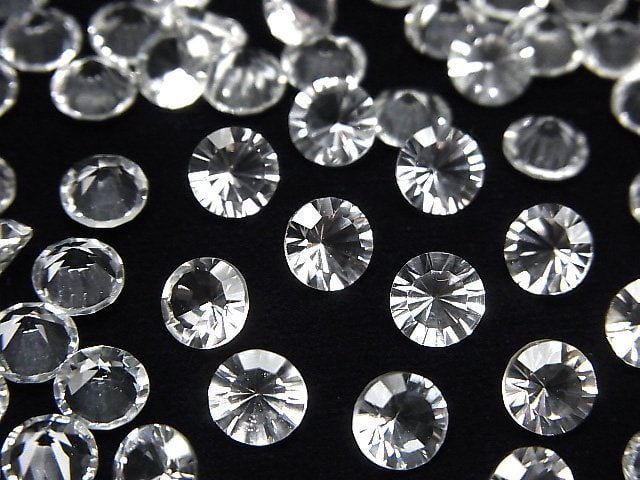 Concave Cut, Topaz Gemstone Beads
