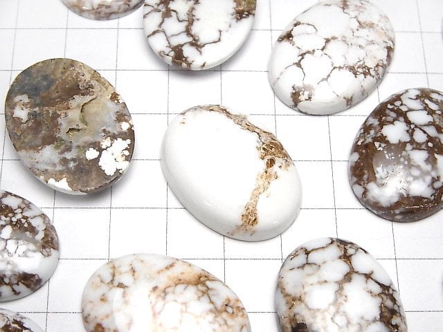 [Video] Wild Horse Oval Cabochon 30x22mm 1pc