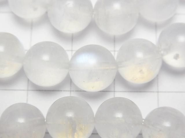 皇家藍月光石 AA+ 圓珠 9-10mm 1串 (手鍊)