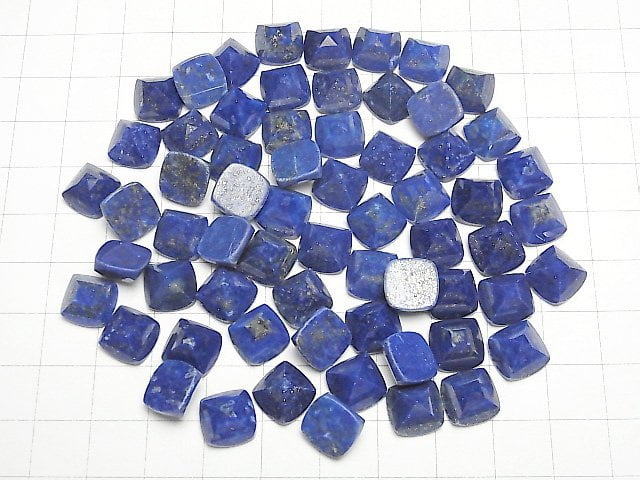 [Video]Lapislazuli AA++ Sugarloaf Cut 10x10mm 1pc