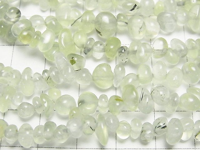 Prehnite AA+ Small Nugget (Chips ) 1strand beads (aprx.33inch/82cm)