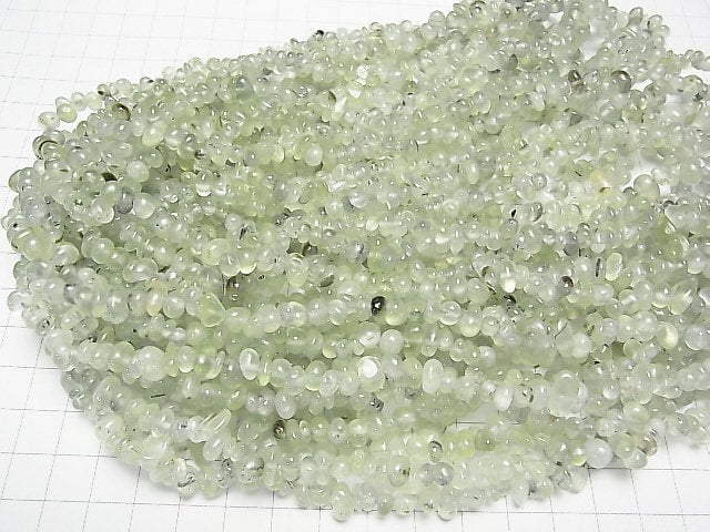 Prehnite AA+ Small Nugget (Chips ) 1strand beads (aprx.33inch/82cm)