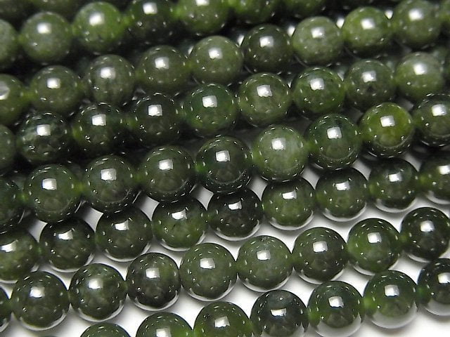 Jadeite & Nephrite, Round Gemstone Beads
