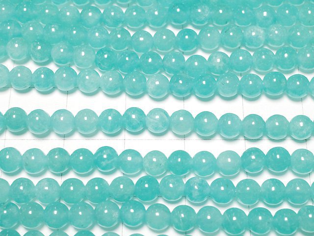 [Video] Mozambique Amazonite AA++ Round 4mm 1strand beads (aprx.15inch/37cm)