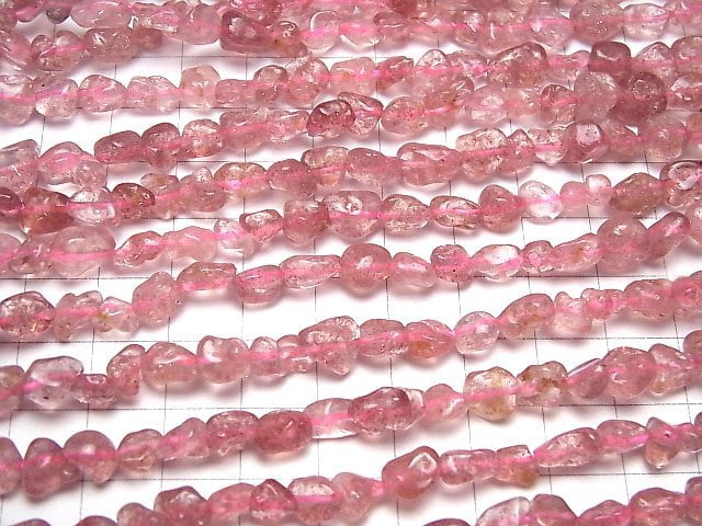 [Video] Pink Epidote AA+ Nugget 1strand beads (aprx.15inch/36cm)