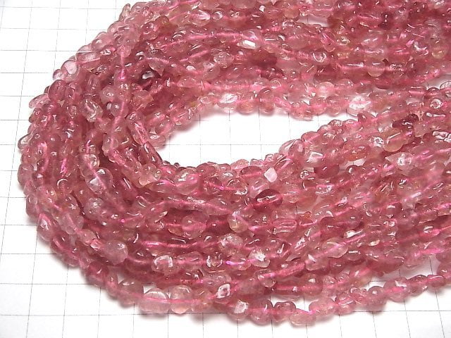 [Video] Pink Epidote AA+ Nugget 1strand beads (aprx.15inch/36cm)