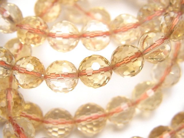 Accessories, Bracelet, Citrine, Faceted Round Gemstone Beads