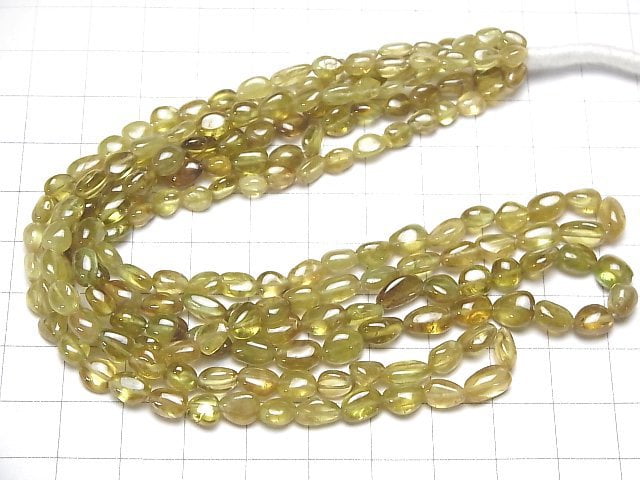 [Video]High Quality Sphene AA++ Nugget half or 1strand beads (aprx.15inch/38cm)