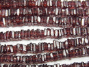 [Video]Mozambique Garnet AA++ Square Rondelle (Disc) 1strand beads (aprx.16inch/40cm)