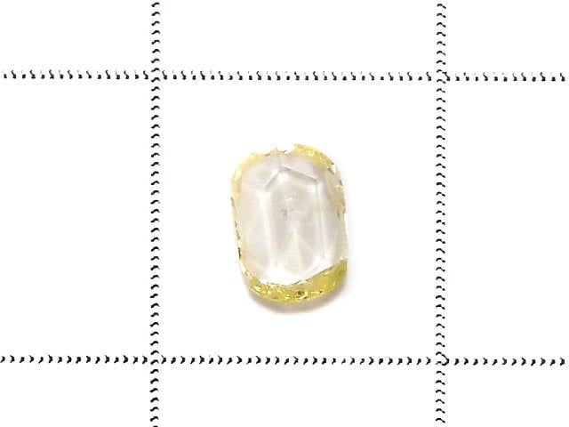 [Video][One of a kind] Yellow Diamond Loose stone Rose Cut 1pc NO.13