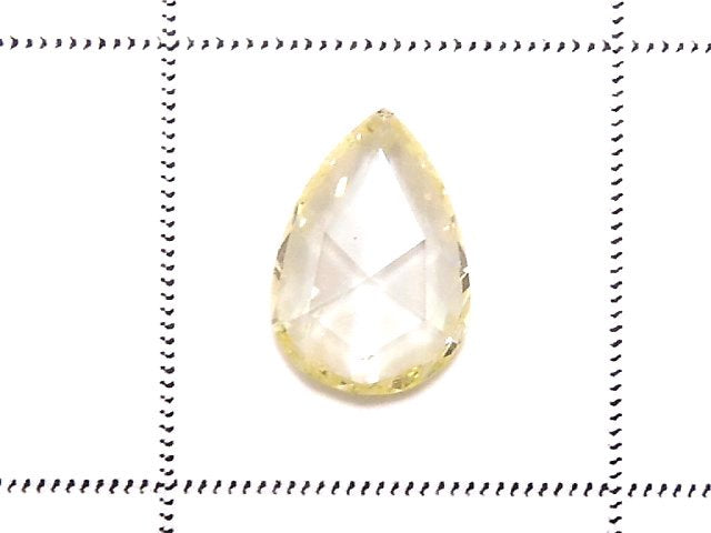 [Video][One of a kind] Yellow Diamond Loose stone Rose Cut 1pc NO.20
