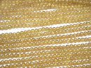 [Video]Yellow Apatite AA+ Round 4mm 1strand beads (aprx.15inch/36cm)