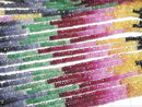 [Video]High Quality Sapphire & Ruby & Emerald AAA- Faceted Button Rondelle half or 1strand beads (aprx.15inch/36cm)