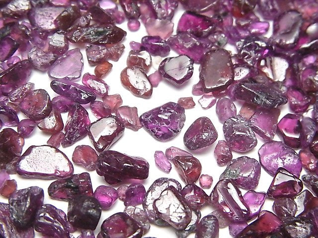 Chips, Garnet, Undrilled (No Hole) Gemstone Beads