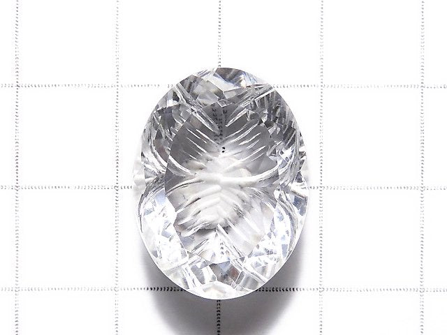 [Video][One of a kind] High Quality Crystal AAA Loose stone Carved Faceted 1pc NO.105